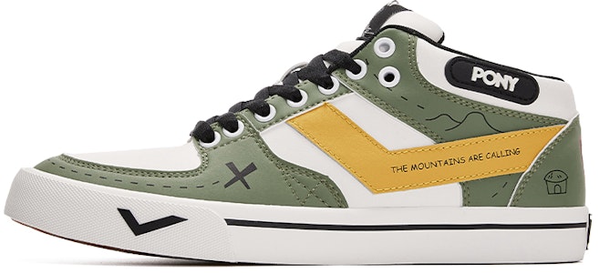 PONY Atop Mid 'Hijau' 24M1AT16GN Buy PONY Atop Mid 'Hijau' 24M1AT16GN