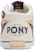 PONY Atop Mid 'Blok Pelbagai Warna Putih Ungu Kuning' 231U1AT51PP