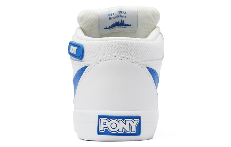 Shop PONY Atop Mid ''Royal Blue'' Sneakers 233U1AT01RW