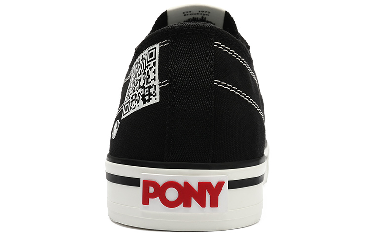 Purchase PONY Canvas ''Eco-Trend Zwart'' 12U1SH34BK