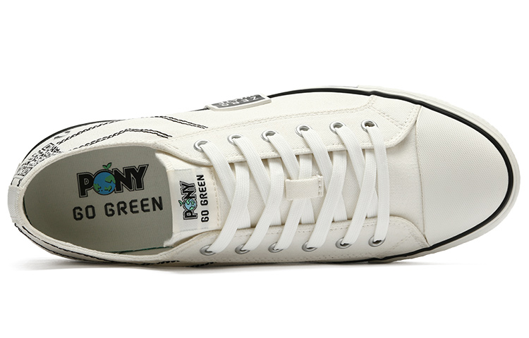 Shop PONY Canvas ''Eco-Trend Wit'' 12U1SH34RW