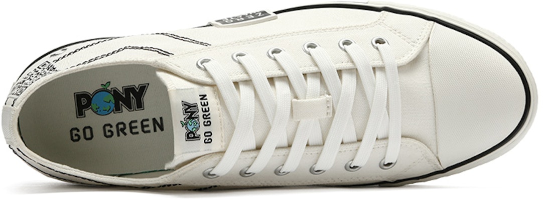 PONY Canvas 'Eco-Trend White' 12U1SH34RW Shop PONY Canvas 'Eco-Trend White' 12U1SH34RW