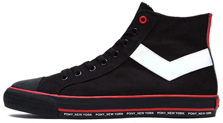 PONY Canvas Hautes ''Noir'' 91M1SH09BK Buy PONY Canvas Hautes ''Noir'' 91M1SH09BK