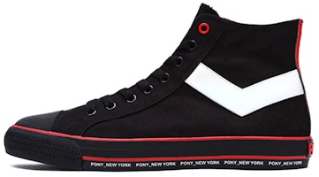 PONY Canvas High-Top 'Black' 91M1SH09BK PONY Canvas High-Top 'Black' 91M1SH09BK