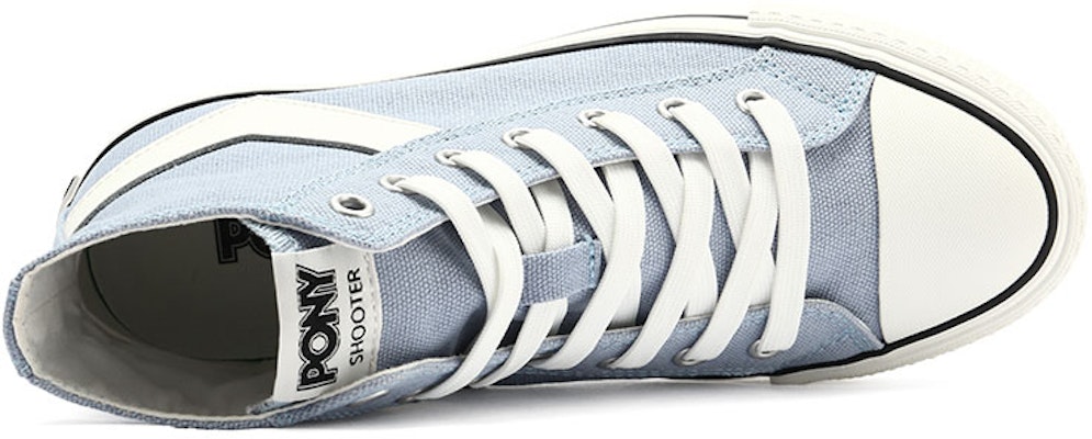 PONY Kanvas High-Top 'Abu-Biru Retro' 11M1SH21BC Shop PONY Kanvas High-Top 'Abu-Biru Retro' 11M1SH21BC