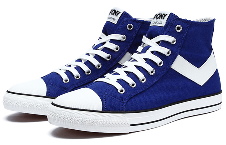 PONY Canvas High-Top 'Sea Blue' 圖 3