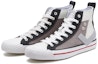 Lookbook PONY Canvas High-Top 'White Brown' 91M1SH06RW