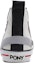 Purchase PONY Canvas High-Top 'White Brown' 91M1SH06RW