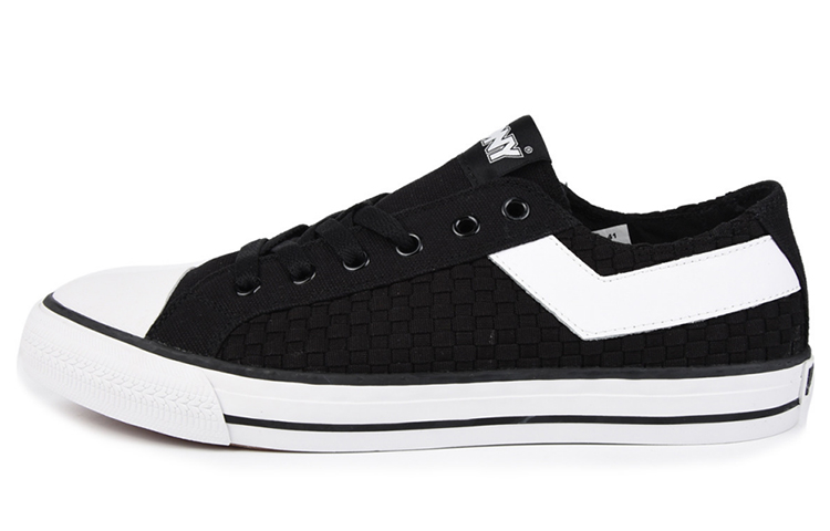 Buy Pony 休閒低筒帆布鞋 黑白