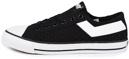 PONY Canvas Low 'Black White' 72U1SH12BK PONY Canvas Low 'Black White' 72U1SH12BK
