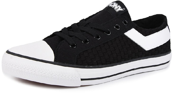 PONY Canvas Low 'Black White' 72U1SH12BK Lookbook PONY Canvas Low 'Black White' 72U1SH12BK