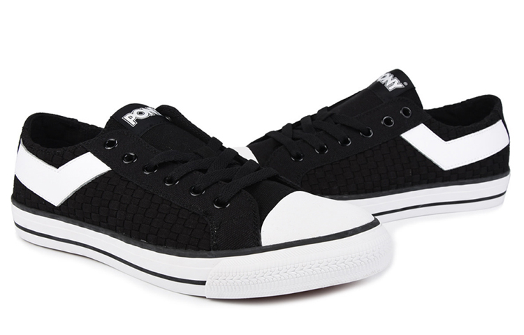 PONY Canvas Low 'Black White' 圖 4