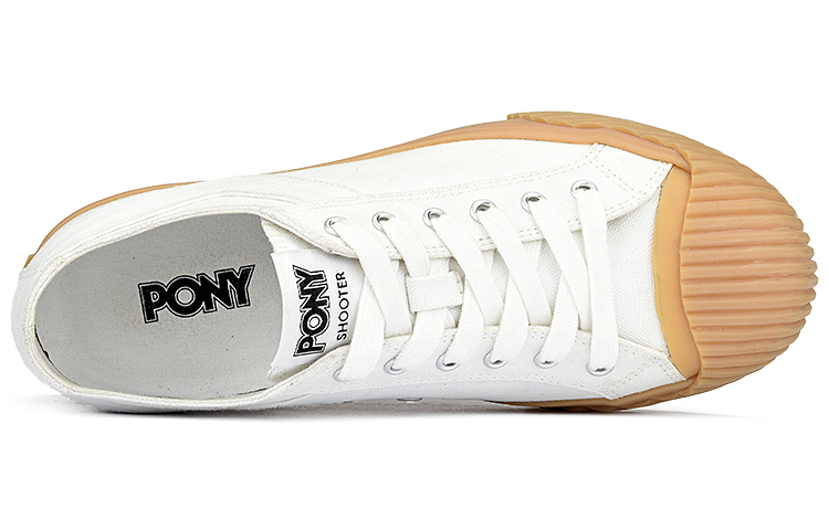 Shop PONY Canvas Low ''Mode Décontractée Blanche'' 93M1SH11RW