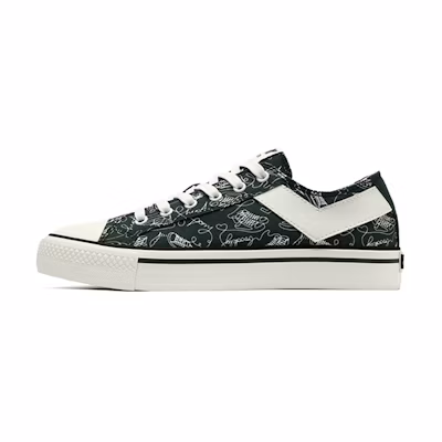 PONY Canvas Low 'Dark Green White'