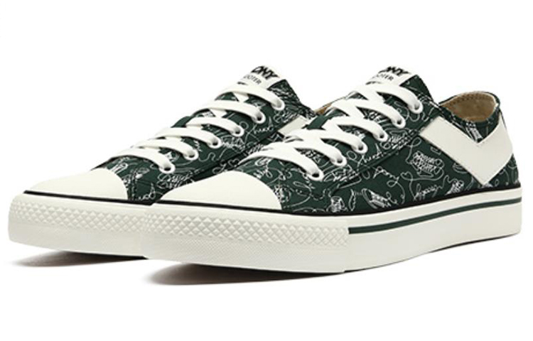 PONY Canvas Low 'Dark Green White' 圖 2