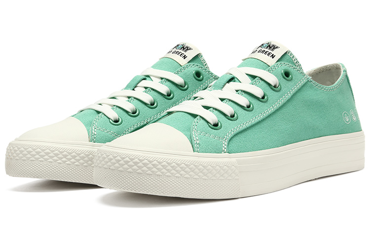 Lookbook PONY Canvas Low ''Milieuvriendelijk Appelgroen'' 12U1SH03AG