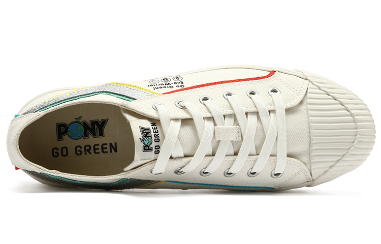 Shop PONY Canvas Low ''Eco-Wit'' Sneakers 12U1SH01RW