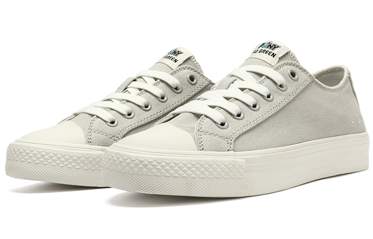 Lookbook PONY Canvas Low ''Eco Beige Grijs'' 12U1SH03LG