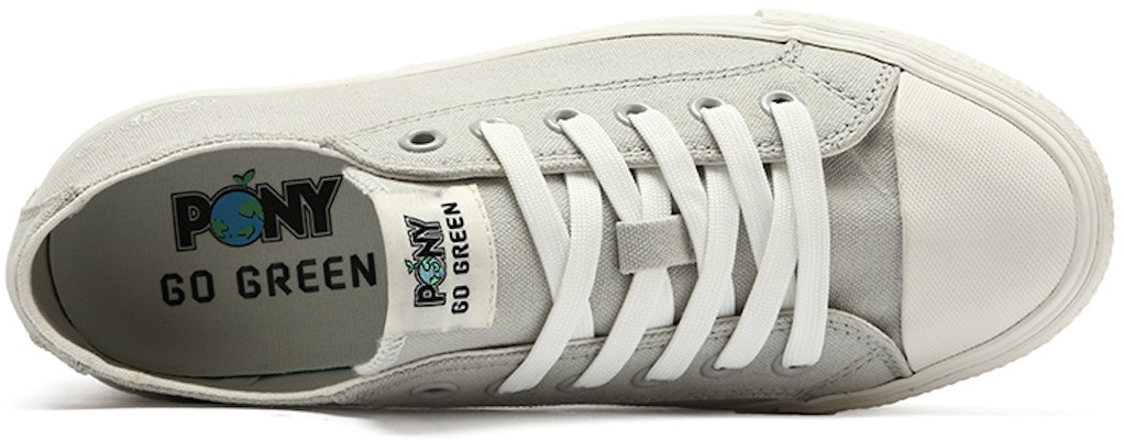 PONY Canvas Low 'Eco Beige Grey' 12U1SH03LG Shop PONY Canvas Low 'Eco Beige Grey' 12U1SH03LG