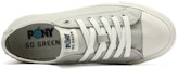 Shop PONY Canvas Rendah 'Eco Beige Grey' 12U1SH03LG