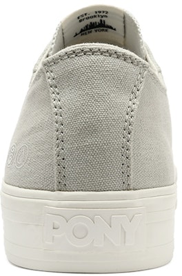 PONY Canvas Low 'Eco Beige Grey' 12U1SH03LG Purchase PONY Canvas Low 'Eco Beige Grey' 12U1SH03LG