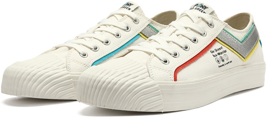 PONY 低帮帆布鞋 '绿色环保白' 12U1SH01RW Lookbook PONY 低帮帆布鞋 '绿色环保白' 12U1SH01RW