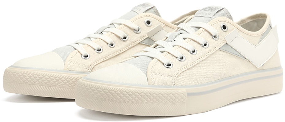 PONY 低帮帆布鞋 '浅灰色' 12M1SH33LG Lookbook PONY 低帮帆布鞋 '浅灰色' 12M1SH33LG