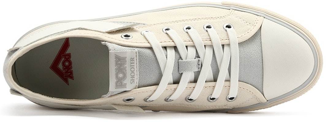 PONY Canvas Low 'Light Grey' 12M1SH33LG Shop PONY Canvas Low 'Light Grey' 12M1SH33LG