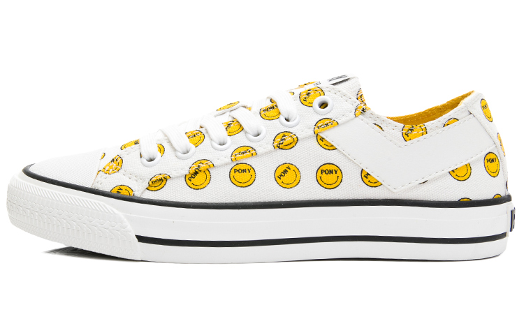 PONY Canvas Shoe White