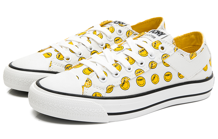 PONY Canvas Shoe White 圖 3
