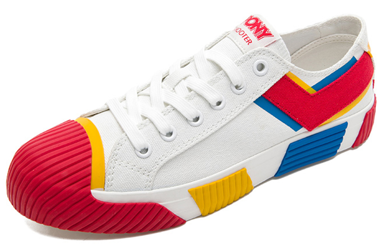 PONY Canvas Shoes White 圖 3