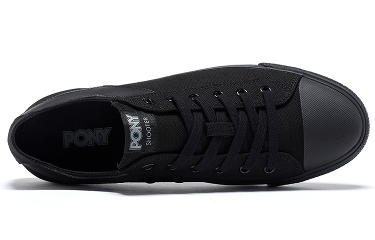 PONY Canvas Sneakers 'CMFTable Durable Black' 圖 3