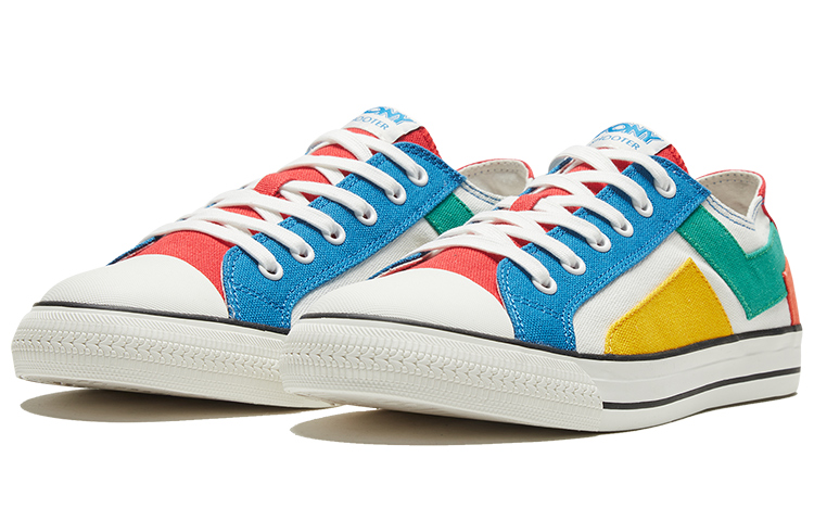 PONY Canvas Sneakers Yellow/Green/Blue 圖 3
