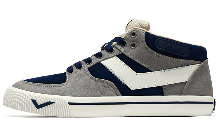 PONY Casual High-Top 'Carbon Grey'