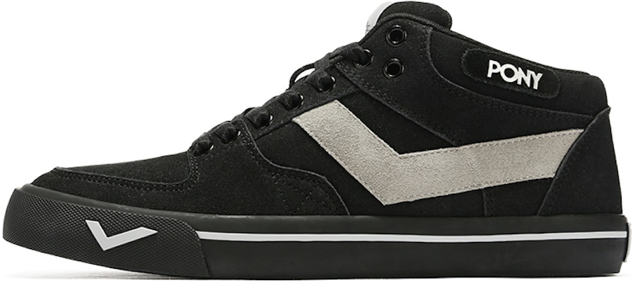 PONY Casual Low-Top Skate Shoe 'Black Silver' 14M1AT30BK Buy PONY Casual Low-Top Skate Shoe 'Black Silver' 14M1AT30BK
