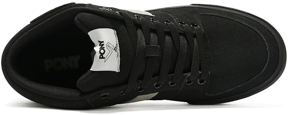 PONY Casual Low-Top Skate Shoe 'Black Silver' 14M1AT30BK Shop PONY Casual Low-Top Skate Shoe 'Black Silver' 14M1AT30BK