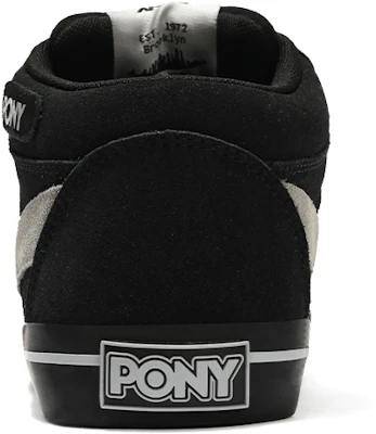 PONY Casual Low-Top Skate Shoe 'Black Silver' 14M1AT30BK Purchase PONY Casual Low-Top Skate Shoe 'Black Silver' 14M1AT30BK