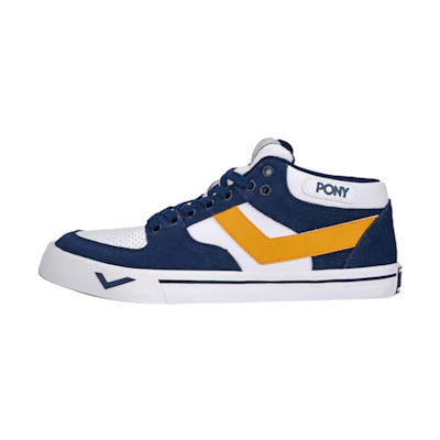 PONY Casual Mid-Top 'Blue Yellow'