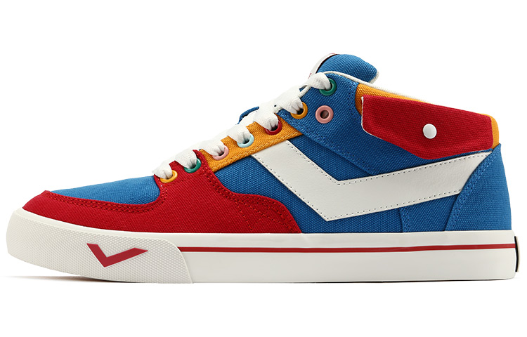 PONY Casual Patchwork 'Red Blue'