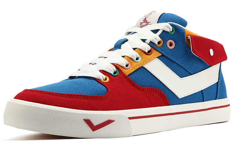 PONY Casual Patchwork 'Red Blue' 圖 2