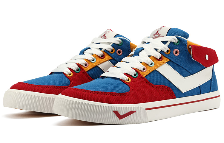 PONY Casual Patchwork 'Red Blue' 圖 3