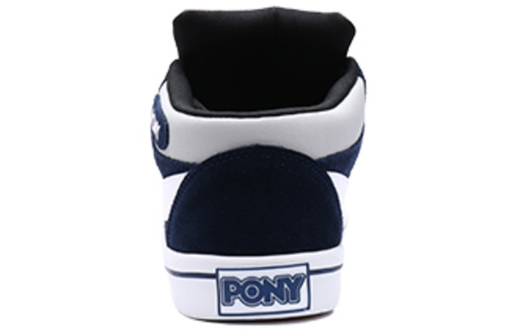 Shop PONY 休闲滑板鞋 '海军蓝' 93M1AT04NB