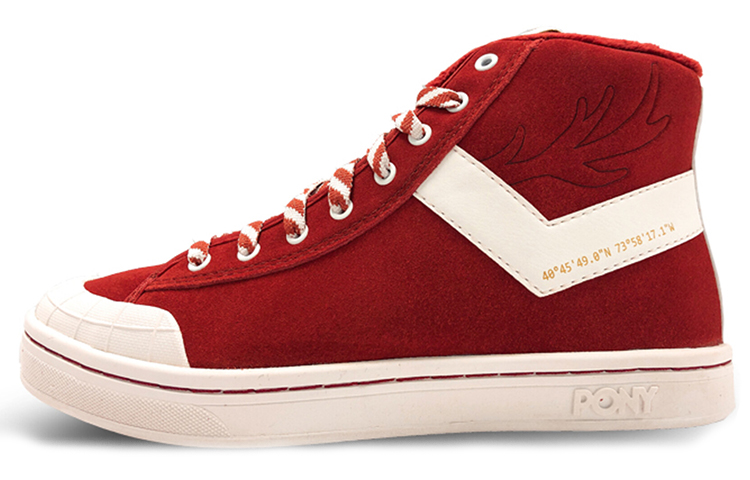 PONY Casual Sneaker 'Burgundy' 84U1SD04KR