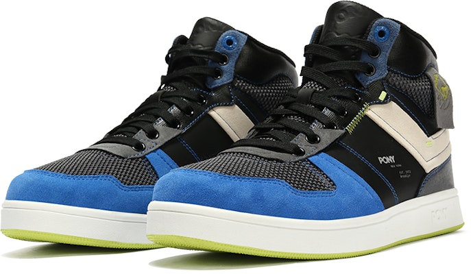 PONY CityWings High 'Black Blue' 14U1CW02BL Lookbook PONY CityWings High 'Black Blue' 14U1CW02BL
