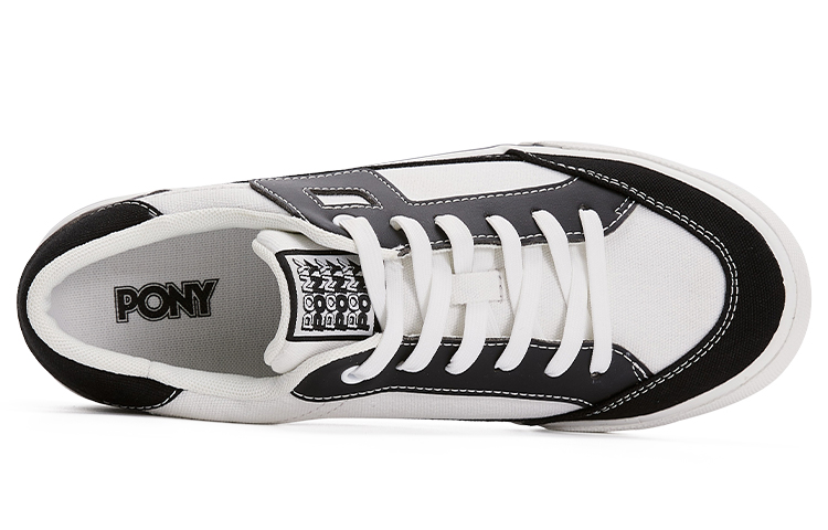 Shop PONY Classic Low 'White Black' 231U1PO10BK