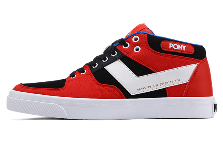 PONY Classic Mid-Top 'Red White Black' 83M1AT03RD