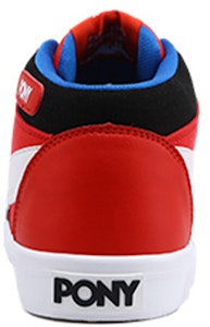 Pony 透氣輕便耐磨 經典中幫休閒板鞋 紅白黑 Shop Pony 透氣輕便耐磨 經典中幫休閒板鞋 紅白黑