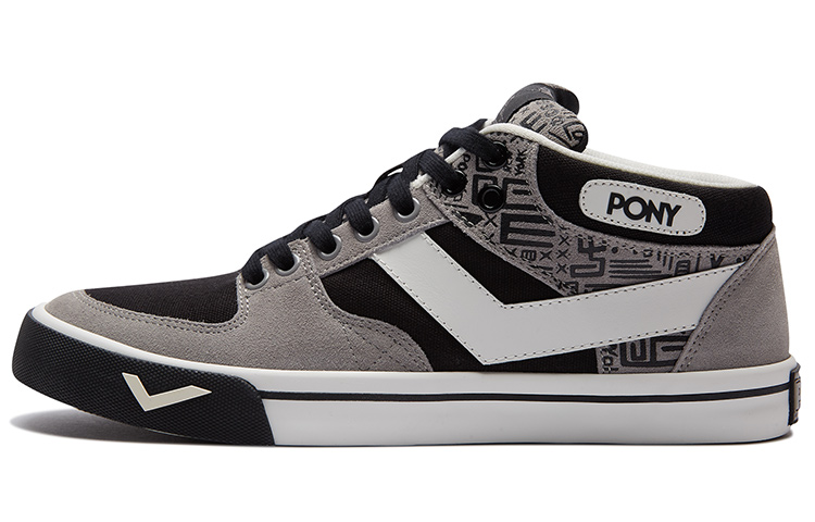 PONY Classic Retro Mid 'Black'