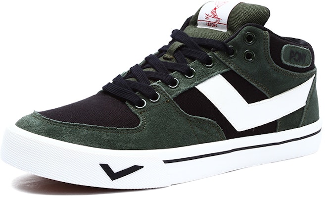 PONY Klasik Retro Skateboarding 'Hijau Tua' 93M1AT01BN Order PONY Klasik Retro Skateboarding 'Hijau Tua' 93M1AT01BN