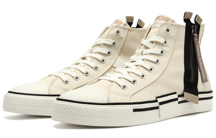 PONY Deconstructed Zip 'Beige Canvas' 圖 3